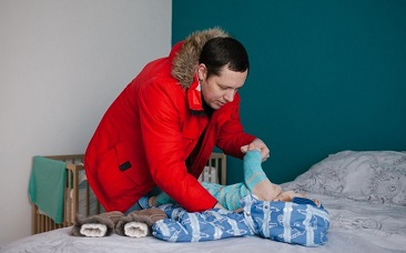 Фотовыставка «Когда папа не ушел»: опыт отцов детей с тяжелыми заболеваниями